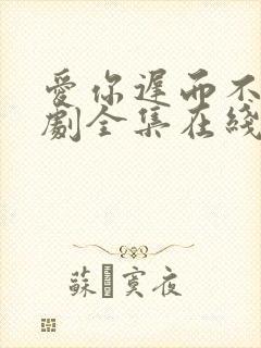 爱你迟而不晚短剧全集在线观看免费