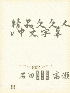 精品久久人妻av中文字幕