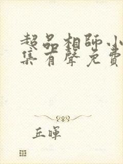 超品相师小说全集有声免费听