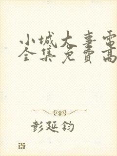 小城大事电视剧全集免费高清在线观看