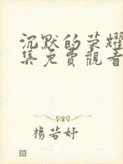 沉默的荣耀40集免费观看完整版