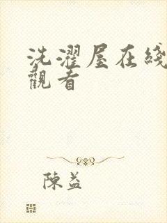 洗濯屋在线免费观看