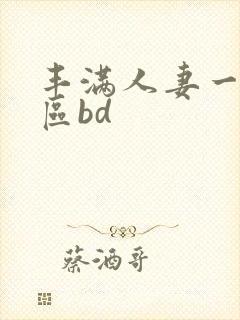 丰满人妻一区二区bd