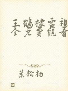 王鹤棣电视剧大全免费观看