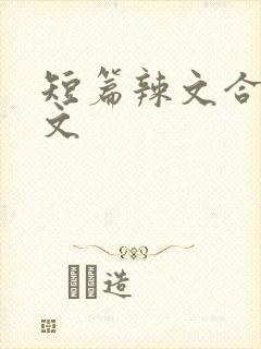 短篇辣文合集h文