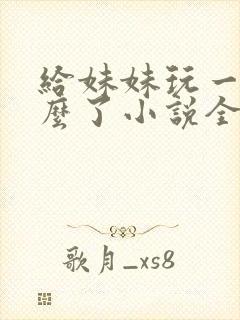 给妹妹玩一下怎么了小说全文阅读