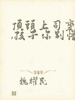 顶头上司变后妈,孩子你别懵