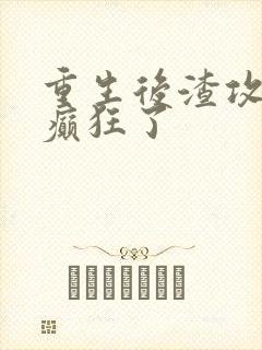 重生后渣攻为我癫狂了