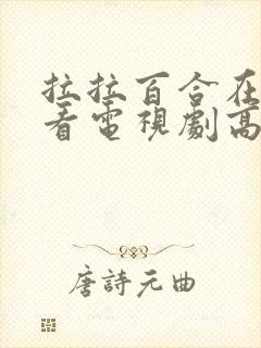 拉拉百合在线观看电视剧高清免费
