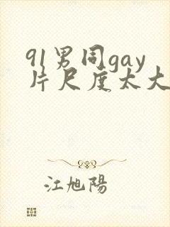 91男同gay片尺度太大封面