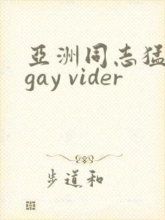 亚洲同志猛男 gay vider