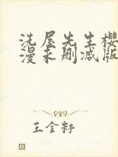 洗屋先生樱花动漫未删减版