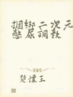 捆绑二次元白丝憋尿调教