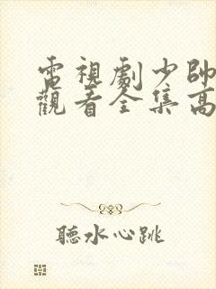 电视剧少帅免费观看全集高清