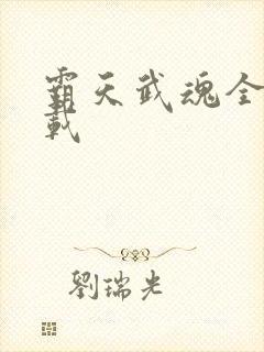 霸天武魂全本下载