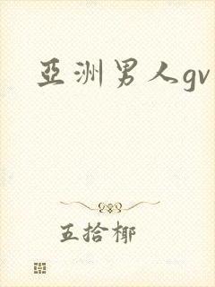亚洲男人gv封面
