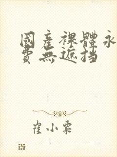 国产裸体永久免费无遮挡