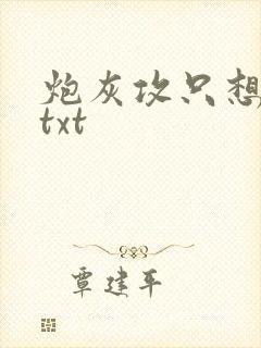 炮灰攻只想种田txt封面