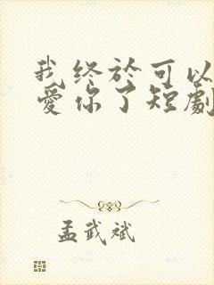 我终于可以不再爱你了短剧在线观看