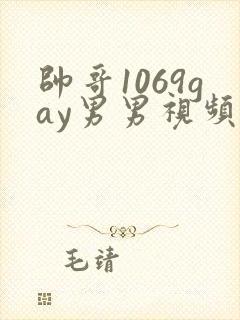 帅哥1069gay男男视频