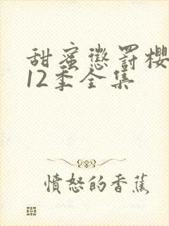 甜蜜惩罚樱花第12季全集
