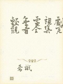 轻年电视剧免费观看全集完整版高清