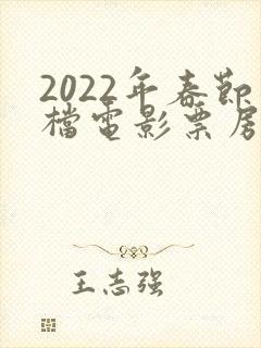 2022年春节档电影票房封面