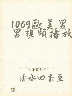 1069欧美男男视频播放