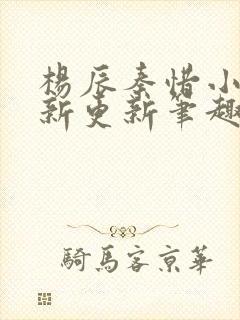 杨辰秦惜小说最新更新笔趣阁