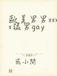 欧美男男xxxx猛男gay封面