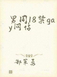 男同18禁gay网站