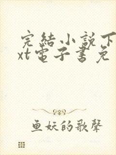 完结小说下载txt电子书免费下载网站