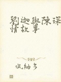 刘迦与陈琛的爱情故事