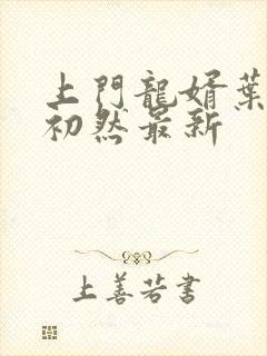 上门龙婿叶辰萧初然最新封面
