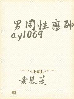 男同性恋帅哥gay1069