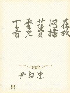 丁香花网在线观看免费播放电视剧