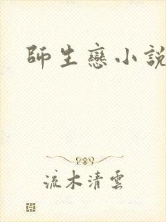 师生恋小说