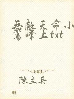 无敌天命小说青鸾峰上txt