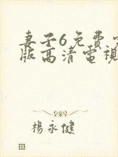 妻子6免费完整版高清电视剧