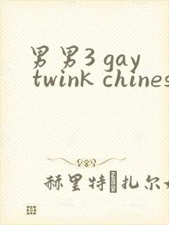 男男3 gay twink chinese封面
