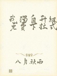 我独自升级漫画免费下拉式六漫画封面