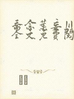 乔念叶妄川正版全文免费阅读最新