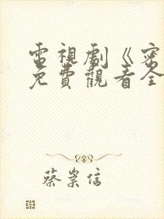 电视剧《密战》免费观看全集