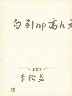勾引np高h文