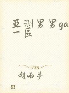 亚洲男男gay一区封面