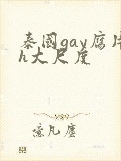 泰国gay腐片h大尺度