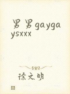 男男gaygaysxxx