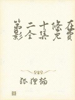 第二十条在线电影全集免费观看