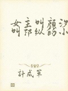 女主叫颜汐男主叫祁纵的小说