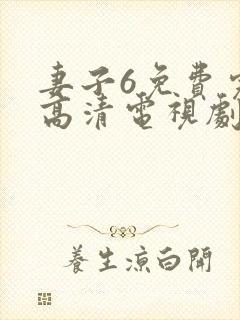妻子6免费完整高清电视剧看